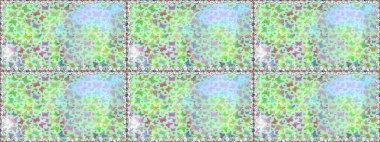 Kumaş, Tekstil, Baskı ve Davetiye için arka plan. Raster illüstrasyonu. Tarafsız ve yeşil arka planda kelebek deseni.