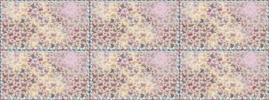 Erkekler, kızlar, elbiseler, duvar kağıtları için soyut, pürüzsüz desen. Raster illüstrasyonu. Çizim, karalama, karalama. Sonsuz. Kelebeklerle kusursuz desen.