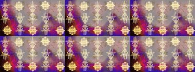 Raster illüstrasyonu. Kar taneli desen. Raster Noel soyut renkli arkaplan ve düşen kar tanesi..