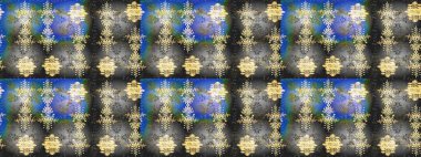 Kar taneleri radyal gri, mavi ve nötr renkler. Renkli arka planda güzel kar taneleri. Raster illüstrasyonu..