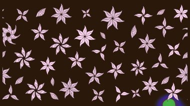 Raster deseni. Botanik çizim kalıbı. Suluboya etkisi. Organik elementler.