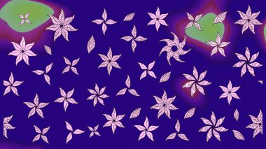 Ultraviyole kumaş deseni. Organik motif arka planı. Raster illüstrasyonu. Çizim deseni.