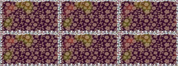 Raster illüstrasyonu. Küçük çiçekteki sevimli çiçek deseni. Güzel karalama çiçekleri olan kusursuz çiçek desenleri. Güzel kumaş deseni.