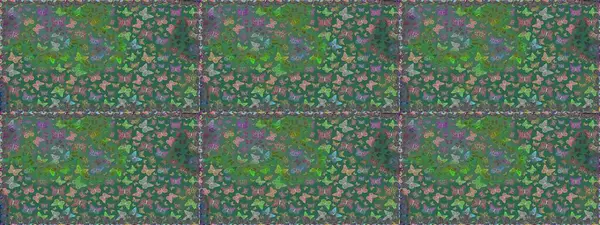 Albüm için resim. Kusursuz. Clipart Green and Blue Butterfly About Magic çizgi filmi. Kart ve Fotoğraf Çocukları Albümleri Üzerine Bebekler Kitabı ve Dijital Baskı. Raster illüstrasyonu.