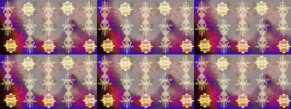 Raster illüstrasyonu. Kar taneli desen. Raster Noel soyut renkli arkaplan ve düşen kar tanesi..