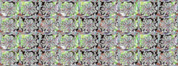 Tarafsız renklerde etnik çiçeklerle kusursuz bir desen. Raster Çiçek İllüstrasyonu güzel tekstil..