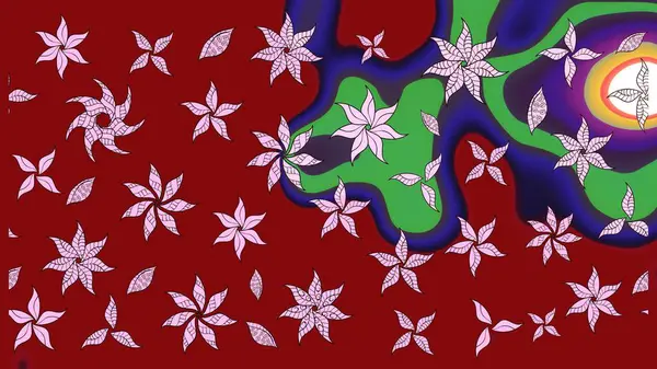 Çiçeğin suluboya çizimlerinin mükemmel deseni. Moda baskısı. Suluboya desenli çiçek deseni. Ton halinde. Dekorasyon ve tasarım için güzel desen.