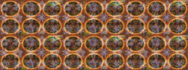 Güzel süs eşyası. Kar taneleri izole edildi. Kar tanesi süsü Raster illüstrasyonu. Kahverengi, turuncu ve nötr renklerde kar tanesi süsü.