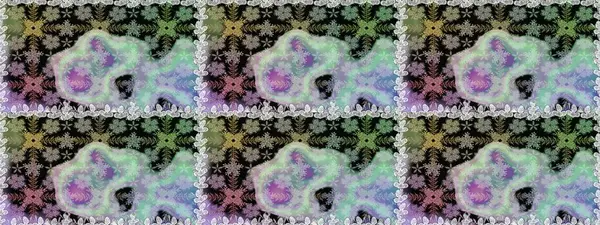 Parlak unsurları. Sorunsuz çiçek deseni kaydırma kağıt, davet, el ilanı, afiş veya Web sitesi Web sitesi arka plan duvar kağıdı için kullanılabilir. Elle çizilmiş Raster illüstrasyon.