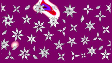 El çizimi Raster çizimi. Karalama elementleri. Çizim çiçek deseni duvar kağıdı, web sitesi arkaplanı, paket kağıdı, davetiye, broşür, pankart veya web sitesi için kullanılabilir.