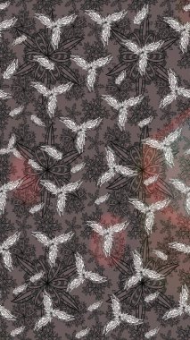 Raster. Güzel suluboya çiçekler, parlak resim ilham verici çiçek desenli eskiz arka plan.