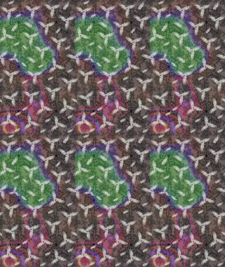 Düz Çiçek Elementleri Tasarımı. Çiçekli çizim şekli. Renkli Bahar Teması eskiz kalıbı. Kahverengi renkte çiçekler.