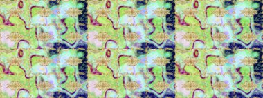 Doku arka planında altın duvar kâğıdı. Barok tarzında altın çiçekli süs. Tarafsız renklerde altın element. Damask çizimi yinelenen arkaplan.