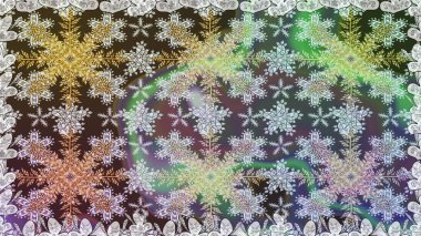 Doğu tarzı arabesk. Hassas altın deseni açın. Parlak dantel, stilize çiçekler, şal desenli. Gri renklerde, altın elementlerle kusursuz desen. Kusursuz altın desenli bukleler. Raster..