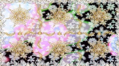 Paisleys zarif çiçek desenli arkaplan duvar kâğıdı çizimi klasik stil, modern 3D çizgili sanat eseri altın ve nötr desenli çiçek yaprakları ve süslemeleri..