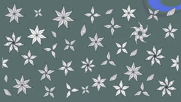 Tarafsız renklerde çiçekler. Yumuşak, bahar çiçekli arka plan. Raster çiçek desenli ve çiçekli..