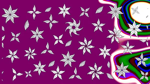 Modaya uygun kumaş deseni. Küçük çiçekteki sevimli çiçek deseni. Raster illüstrasyonu. Tony 'nin kumaş desenini çiz.