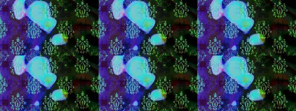 Suluboya çizimi. Çiçekli eskiz deseni. Mavi renkli çiçekler. El çizimi.