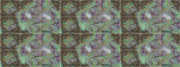 Gri renkli çiçekler. Renkli Bahar Temalı, pürüzsüz bir arka plan. Düz Çiçek Elementleri Tasarım Raster illüstrasyonu. Çiçekli, suluboya desenli kusursuz çiçek deseni.