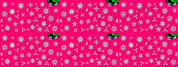 Şirin çiçekli, desenli, eflatun renkli bir eskiz deseni. Tekstil için suluboya eskiz deseni. El çizimi çiçek çizimi deseni (fayans)).