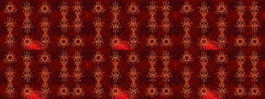 Kar taneleri deseni. Renkli arka planda izole edilmiş kar tanelerinin düz tasarımı. Raster illüstrasyonu. Kar tanesi süsleme deseni. Kar taneleri arkaplanı.