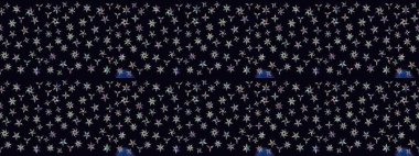 Siyah renkli çiçekler. Yumuşak, bahar çiçekli arka plan. Raster çiçek desenli ve çiçekli..