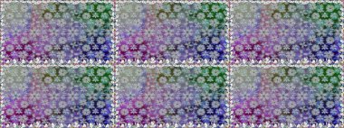 Küçük renkli çiçekler. Moda baskıları için zarif bir şablon. Motley illüstrasyonu. Çiçekli yaz çiçekleri. Küçük çiçekte güzel bir desen. Kusursuz..