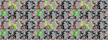 Suluboya kusursuz desen. Çiçeğin suluboya çizimlerinin mükemmel deseni. Eski model. Moda baskısı. Dekorasyon ve tasarım için güzel desen.