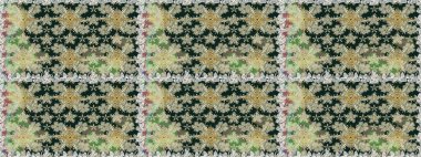 Yaz çiçekleri teması. El çizimi, soyut ve süslü elementler. Tarafsız renkler. Klasik çiçekler. Suluboya resim taklit Raster illüstrasyonu.