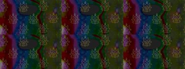 Kabile sanatı boho baskısı, klasik çiçek arkaplanı. Arkaplan dokusu, duvar kağıdı, çiçek temalı gri renkler. Soyut etnik raster çizim kalıbı.