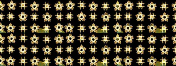 Raster illüstrasyonu. Nazik, yaz çiçekleri siyah renklerde. Raster deseni. Küçük çiçekte sevimli çiçek deseni var..