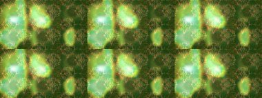 Raster illüstrasyonunda kusursuz çiçek deseni. Yeşil, nötr ve kahverengi renkte çiçekler. Renkli Bahar Temalı Kusursuz Arkaplan. Düz Çiçek Elementleri Tasarımı.