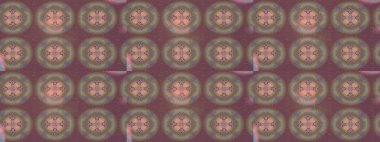 Renkli Bahar Temalı Kusursuz Arkaplan. Raster illüstrasyonu. Düz Çiçek Elementleri Tasarımı. Şirin çiçek elementleri. Kusursuz desenli. Moda desenli..