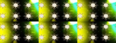 Raster Noel soyut renkli arka plan ve tatlı kar tanesi. Kar taneleri deseni. Şirin desen. Raster illüstrasyonu. Noel Kar Taneleri Arkaplanı.