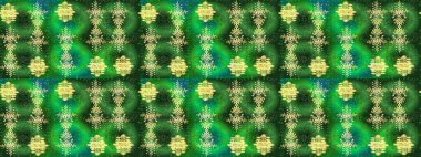 El çizimi, dövme stili karalama, kumaş tasarımı ve Raster illüstrasyonunda kartlar. Çevre yeşili, sarı ve mavi mandala şekilli kar taneleri sanat terapisi tarzı zen çizim için..