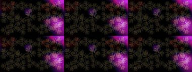 Kar tanelerinin soyut arkaplanlı Noel arkaplanı. Siyah, kahverengi ve gri kar taneleri. Noel için tatil tasarımı, yeni yıl moda baskıları. Güzel tasarım. Raster illüstrasyonu.