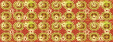 Raster illüstrasyonu. Renkli kristal kar tanesi.