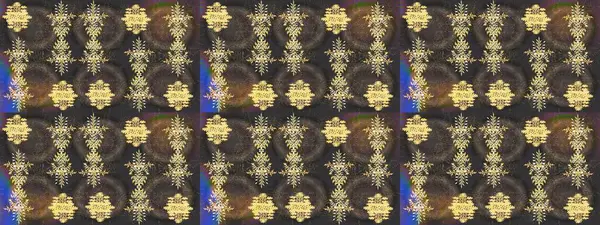 Gri, kahverengi ve sarı renkler üzerine tasarım. Raster kış deseni. Raster illüstrasyonu. Çiçek Elementleri ile soyut arkaplan.