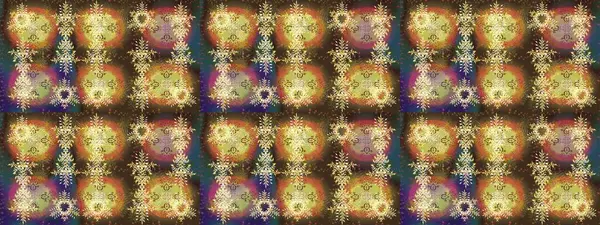 Retro tarzı, kış elementleri. Kar taneleri tasarımı. Modern soyut tasarım posteri, kapak, kahverengi, nötr ve sarı renkli kart tasarımı. Moda olmuş kar taneleri ve elementler Memphis kartları.