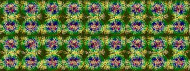 Renkli elementlerle Raster ilginç desen