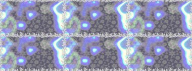 Çiçeklerle suluboya desenli çiçek deseni. Tarafsız renklerde Asya tekstil tarzında. Raster illüstrasyonu.