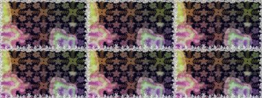 Üst manzara, yumuşak siyah renk tarzı. Sevgililer günü ve tebrik kartı konsepti için şık bir davetiye. Çiçek kompozisyonu, el boyası, hassas şablon. Manzaralı çiçek deseni.