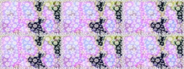 Tekrar eden çiçek arkaplanı, zarif nötr çiçek duvar kağıdı. Tarafsız renklerde çiçek desenleri, el yapımı papatyalar, papatyalar..