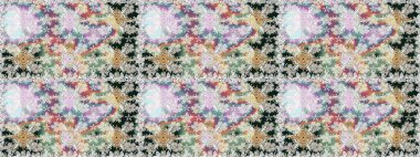 Çiçeksiz desenli arka plan, yaz çiçekleri. Tarafsız renklerde çiçekler. Düz Çiçek Elementleri Tasarımı. Renkli Bahar Teması Kusursuz Arkaplan.