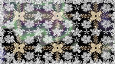 Raster illüstrasyonu. Küçük çiçekli basit, dikişsiz desen. Moda baskısı, albüm, ambalaj kağıdı ve duvar kağıdı için zarif dekoratif süslemeler. Gri renkte şirin çiçekler.