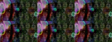 Güzel kumaş deseni. Hoş bir çiçek geçmişi var. Küçük bir çiçekte eskiz deseni. Raster illüstrasyonu.