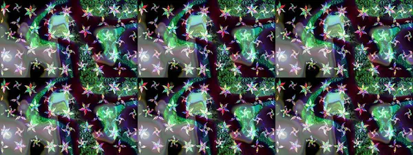 Siyah renkli çiçekler. Çiçekli karalama şeklinde Raster çiçek deseni. Nazikçe, güzel çiçek arkaplanı..