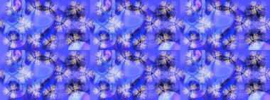 Raster Noel soyut renkli arka plan ve düşen kar tanesi. Raster illüstrasyonu. Kış soyut geçmişi. Kar taneli Noel arkaplanı.