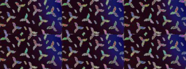 Suluboya çizim kalıbı. Dekorasyon ve tasarım için güzel bir desen. Moda baskısı. Çiçeğin suluboya çizimlerinin mükemmel deseni. Eski.