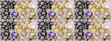 Ev dekoru. Fantezi çiçekli kusursuz desen, doğal duvar kağıdı, çiçek desenli kıvrım çizimi. Paisley el çizimi elementler.